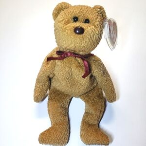 Curly the Bear TY Beanie Baby 1993